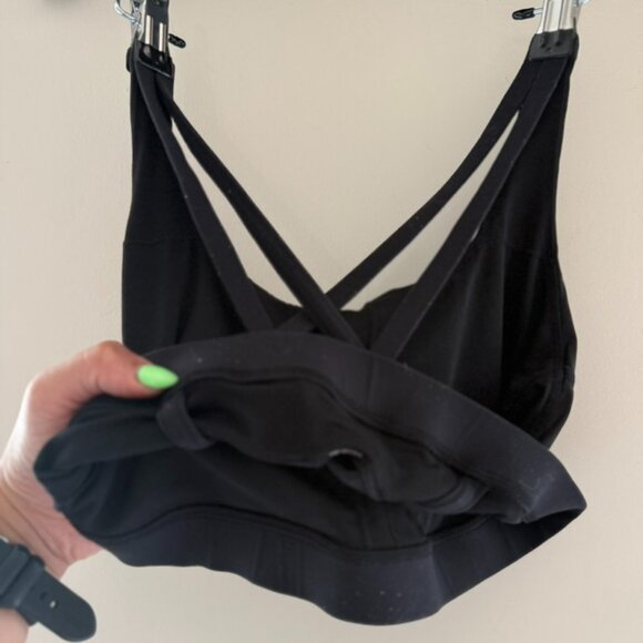 Lululemon Energy Sports Bra Black Camo Size 4 - Picture 5 of 5
